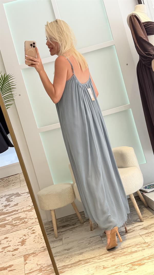 ŞİLS PETROL MAVİSİ ELBİSE