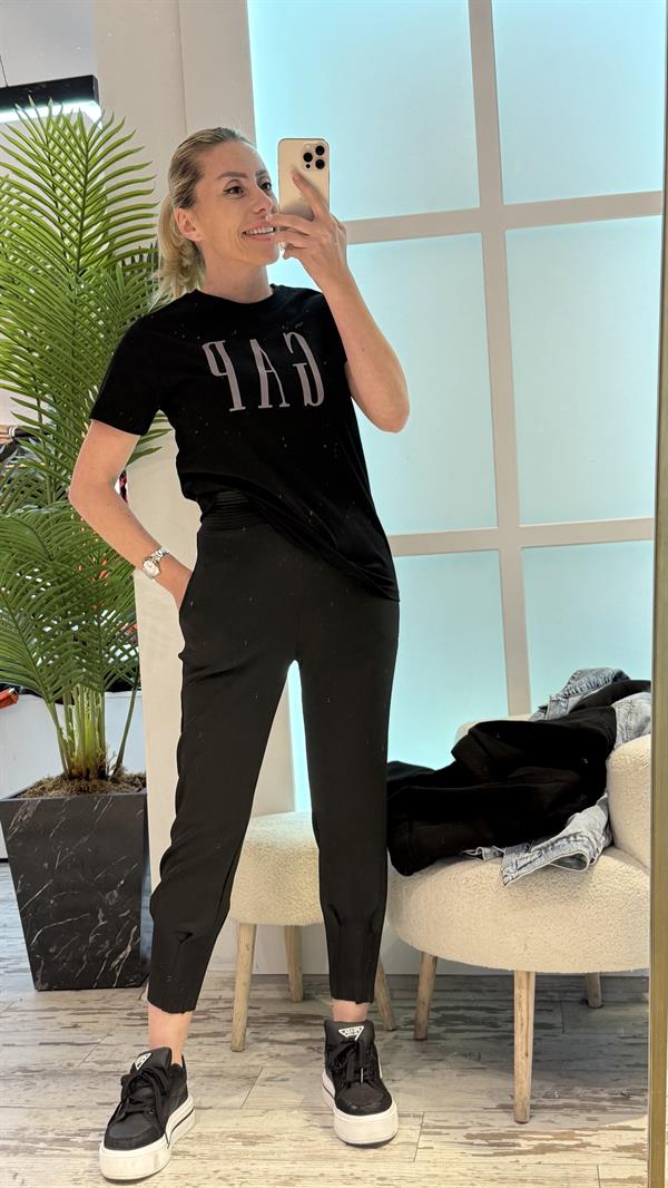 RİVEN SİYAH  TSHIRT
