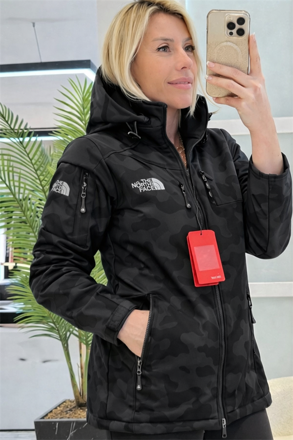 SİYAH KAMUFLAJ CEKET