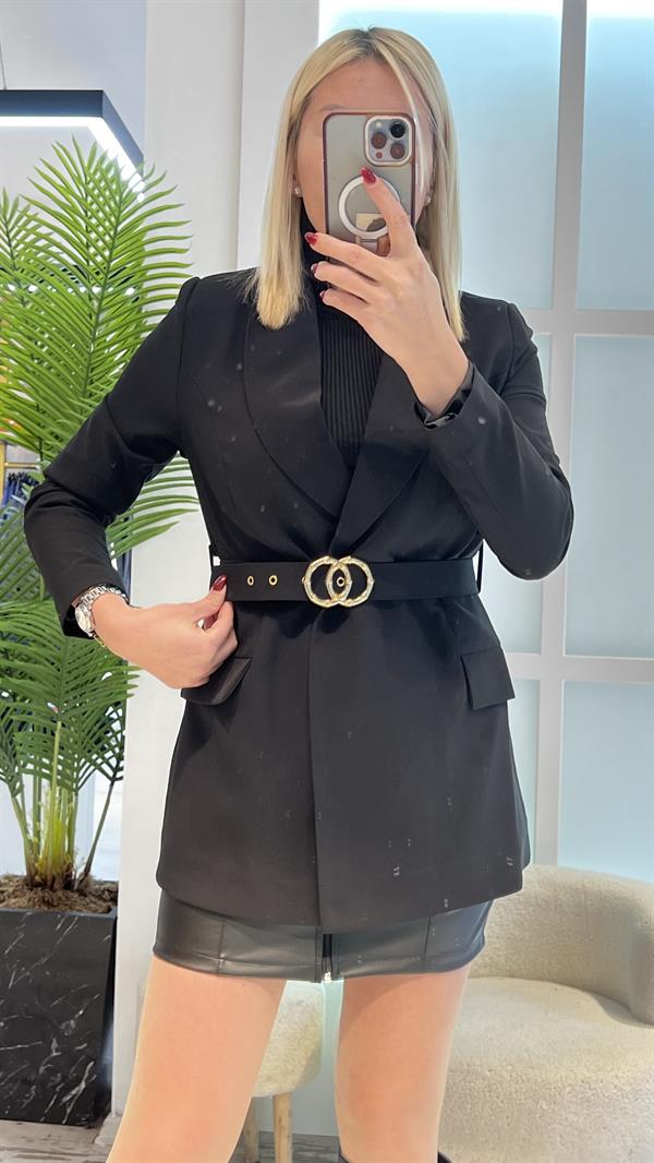 SUNTY SİYAH BLAZER CEKET