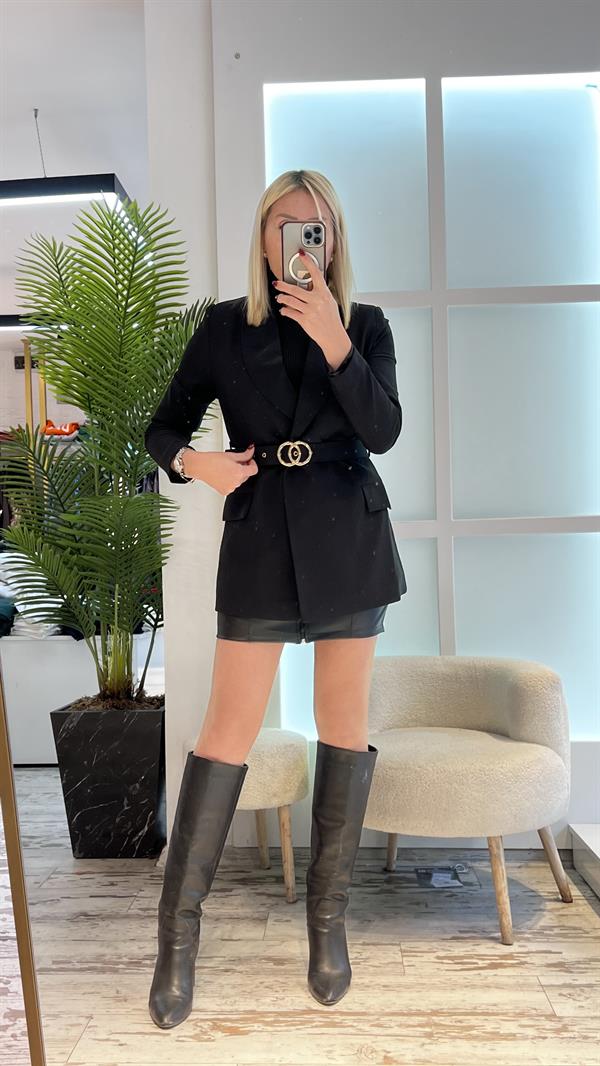 SUNTY SİYAH BLAZER CEKET