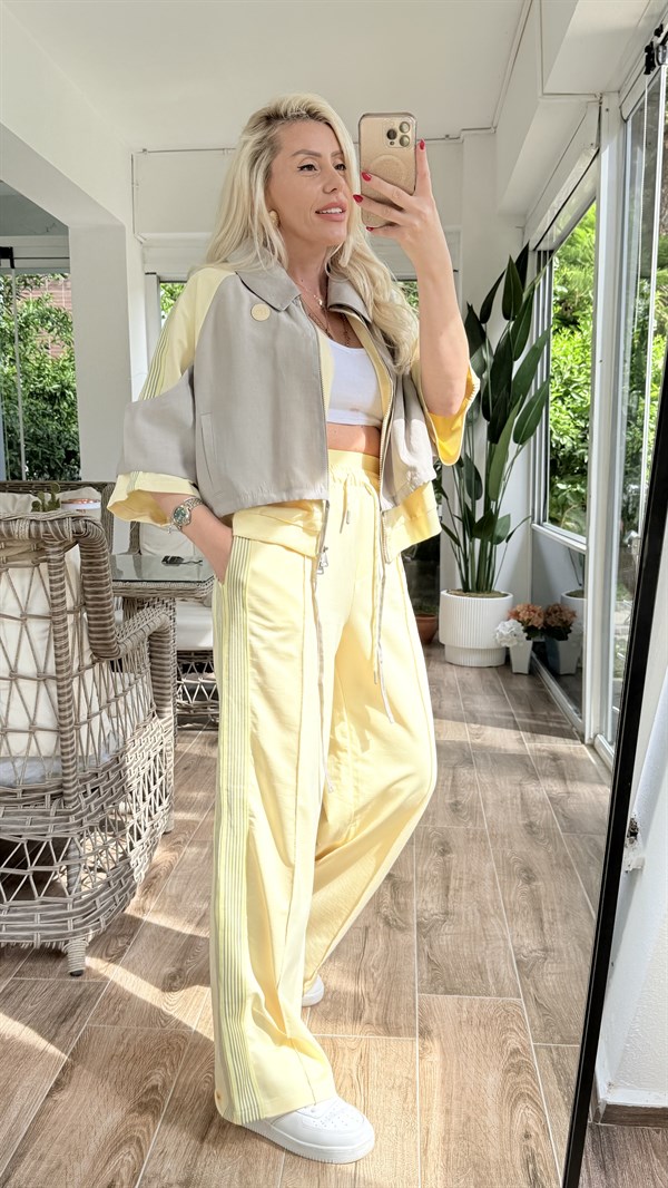 TENSİ SARI TASARIM TAKIM 