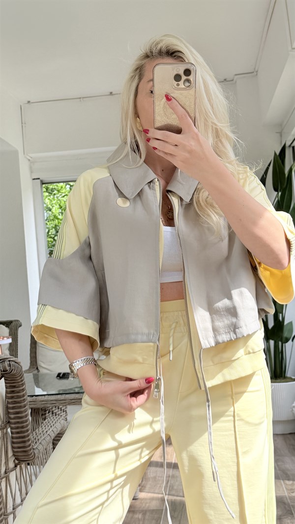 TENSİ SARI TASARIM TAKIM 