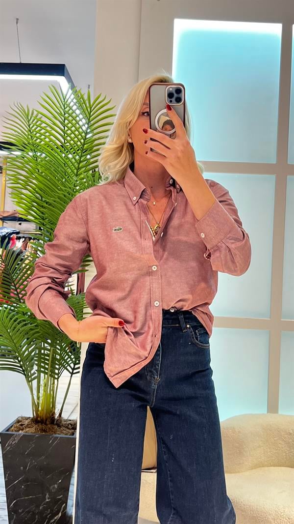 TRUE LAGOSTE MÜRDÜM GÖMLEK