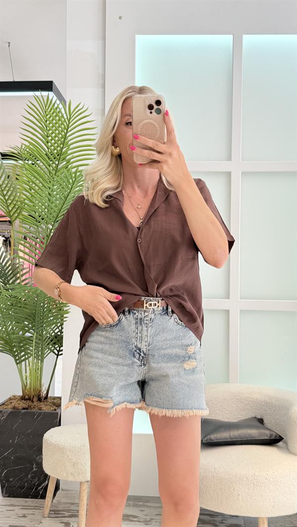 WALLET KAHVERENGİ GÖMLEK