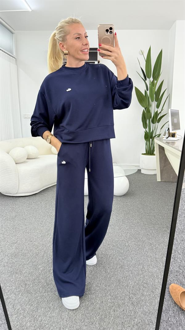 WANG LACİVERT EŞOFMAN TAKIMI