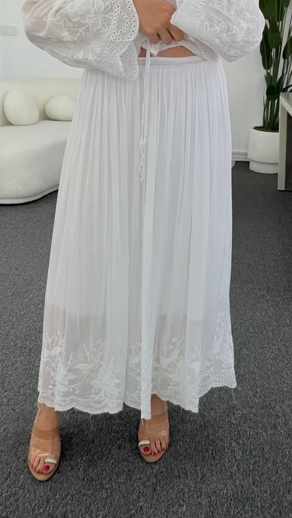 WERRY BEYAZ ETEKLİ TAKIM 