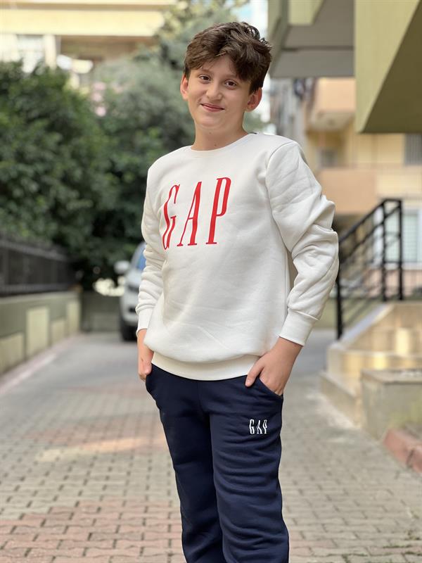 WET BEYAZ SWEATSHİRT