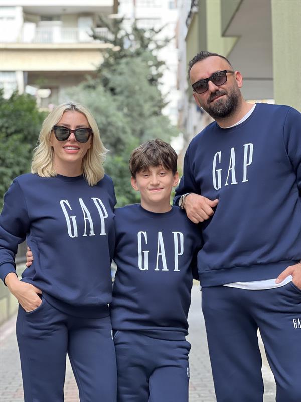 WET LACİVERT SWEATSHİRT