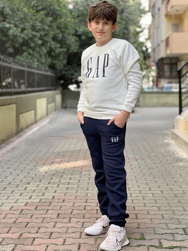 WİDE LACİVERT COCUK EŞOFMAN