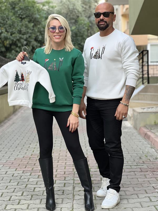 WINE GAP NOEL YEŞİL SWEATSHIRT