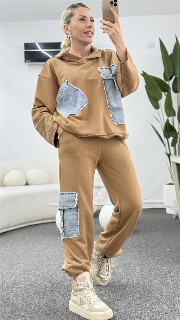 WONSE CAMEL KOT DETAYLI TAKIM 