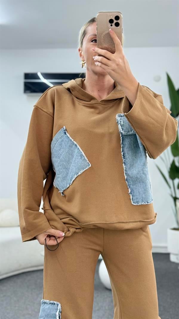 WONSE CAMEL KOT DETAYLI TAKIM 
