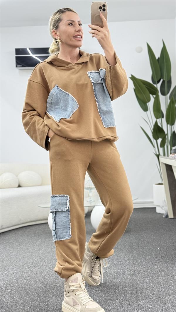 WONSE CAMEL KOT DETAYLI TAKIM 