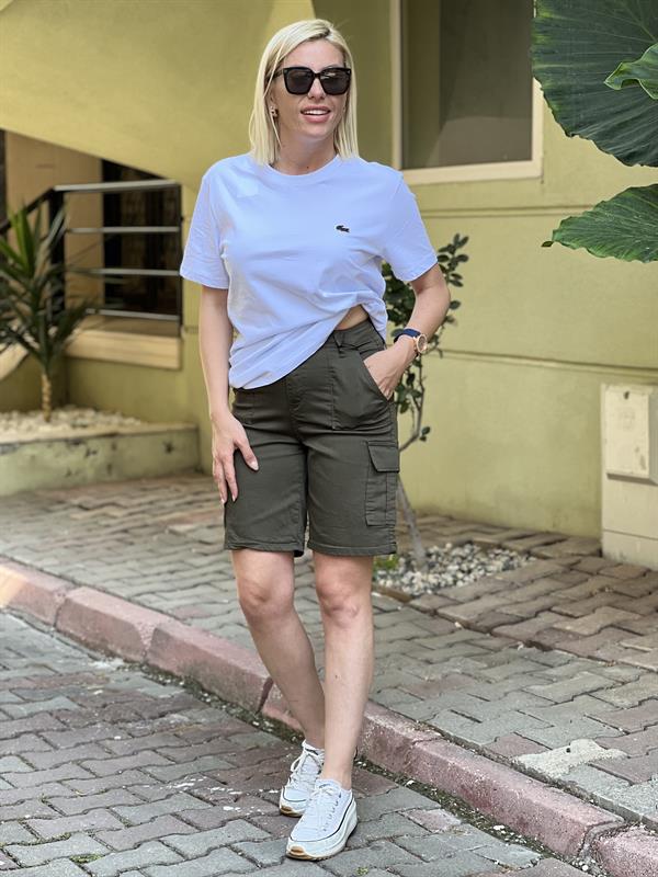  BICYCLE YEŞİL KARGO ŞORT 