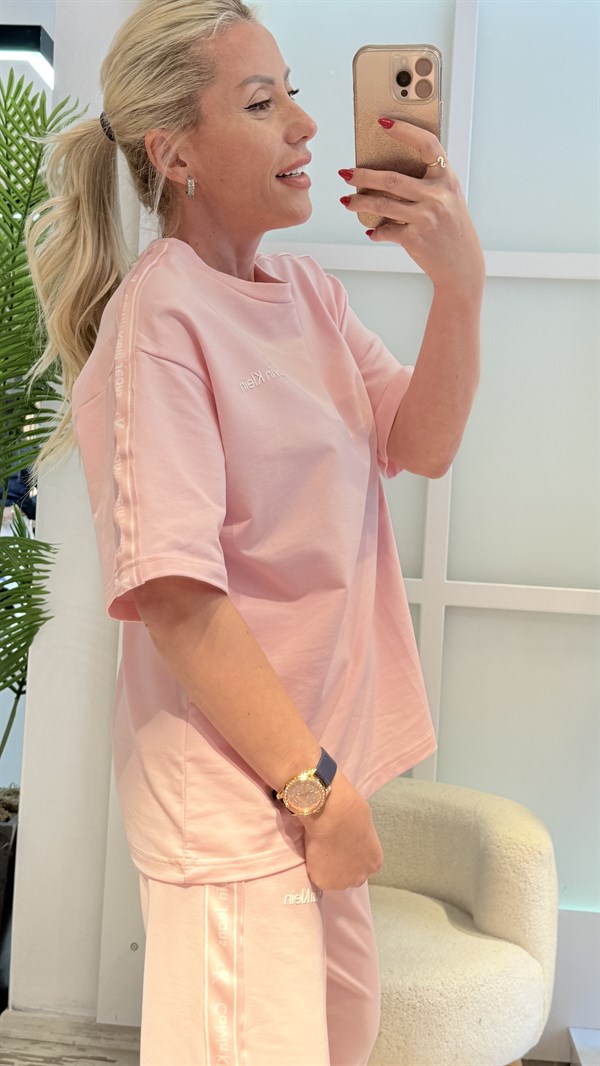 YUMİ PEMBE EŞOFMAN TAKIMI 