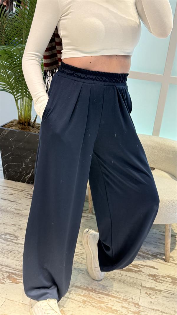 ZELAND LACİVERT ŞALVAR PANTOLON