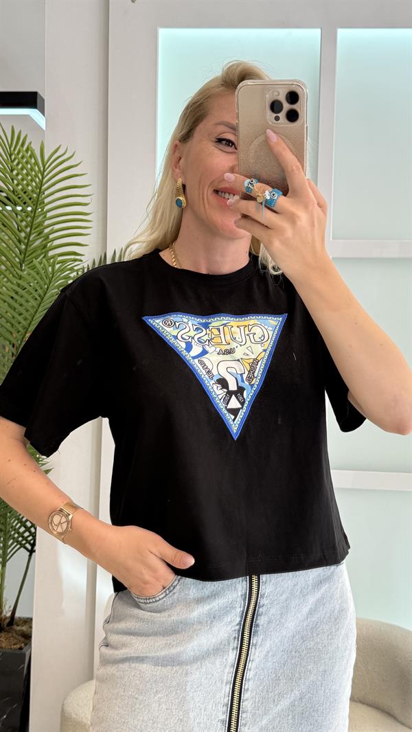 ZETA SİYAH TSHIRT