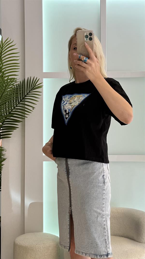 ZETA SİYAH TSHIRT