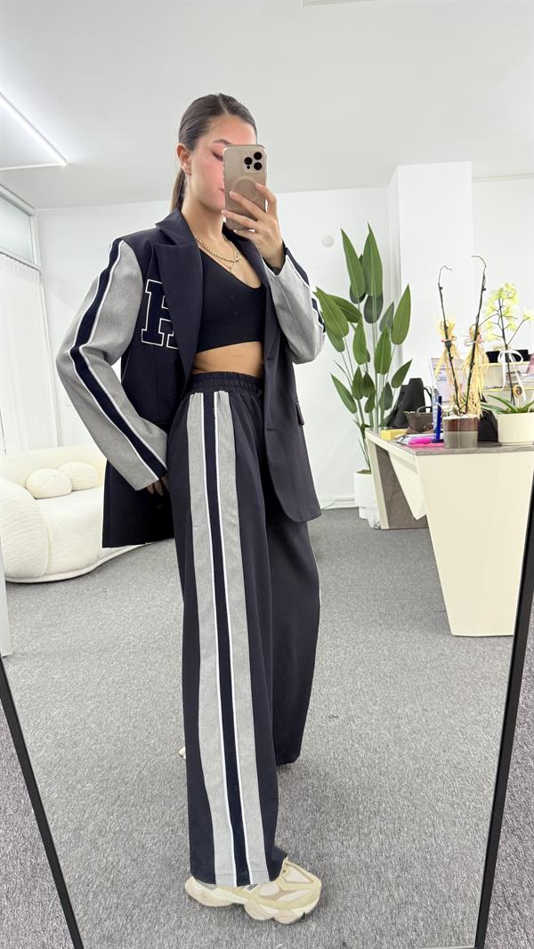 ZOEY LACİVERT BLAZER TAKIM