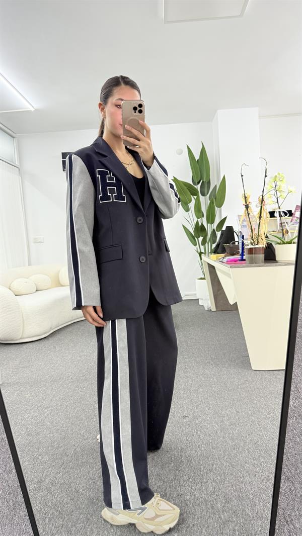 ZOEY LACİVERT BLAZER TAKIM