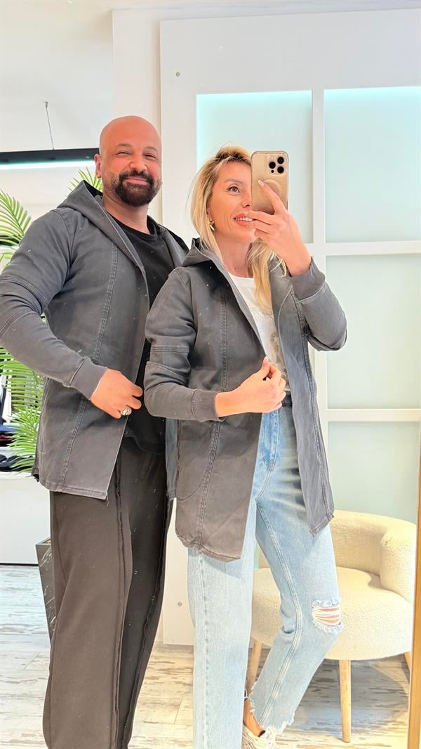 ZOİN ANTRASİT TRENÇ