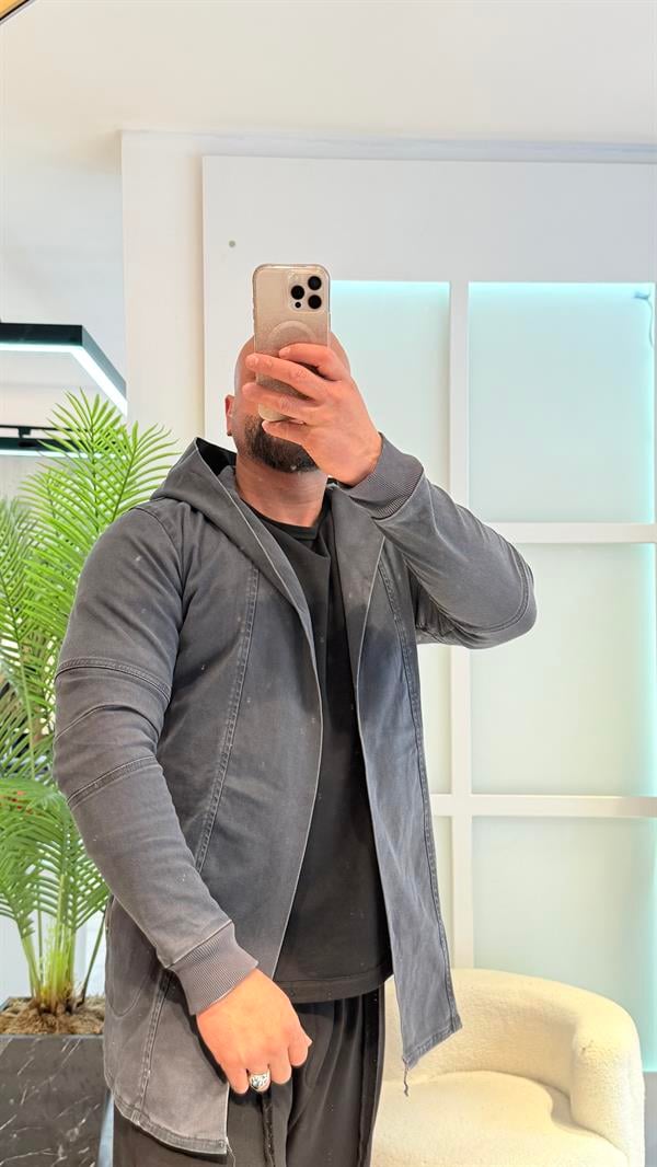 ZOİN ANTRASİT TRENÇ