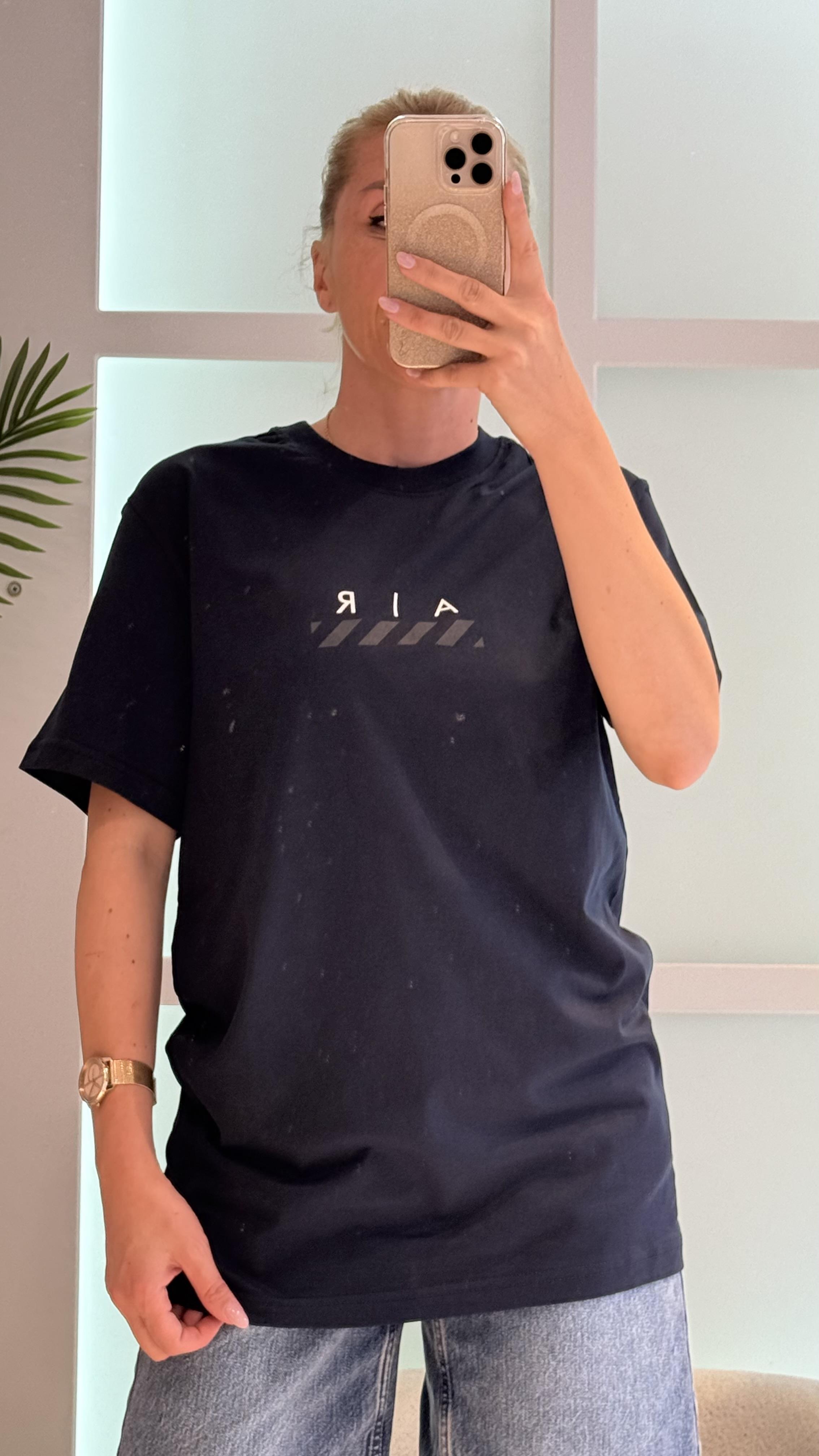 ALMELO SİYAH TSHIRT