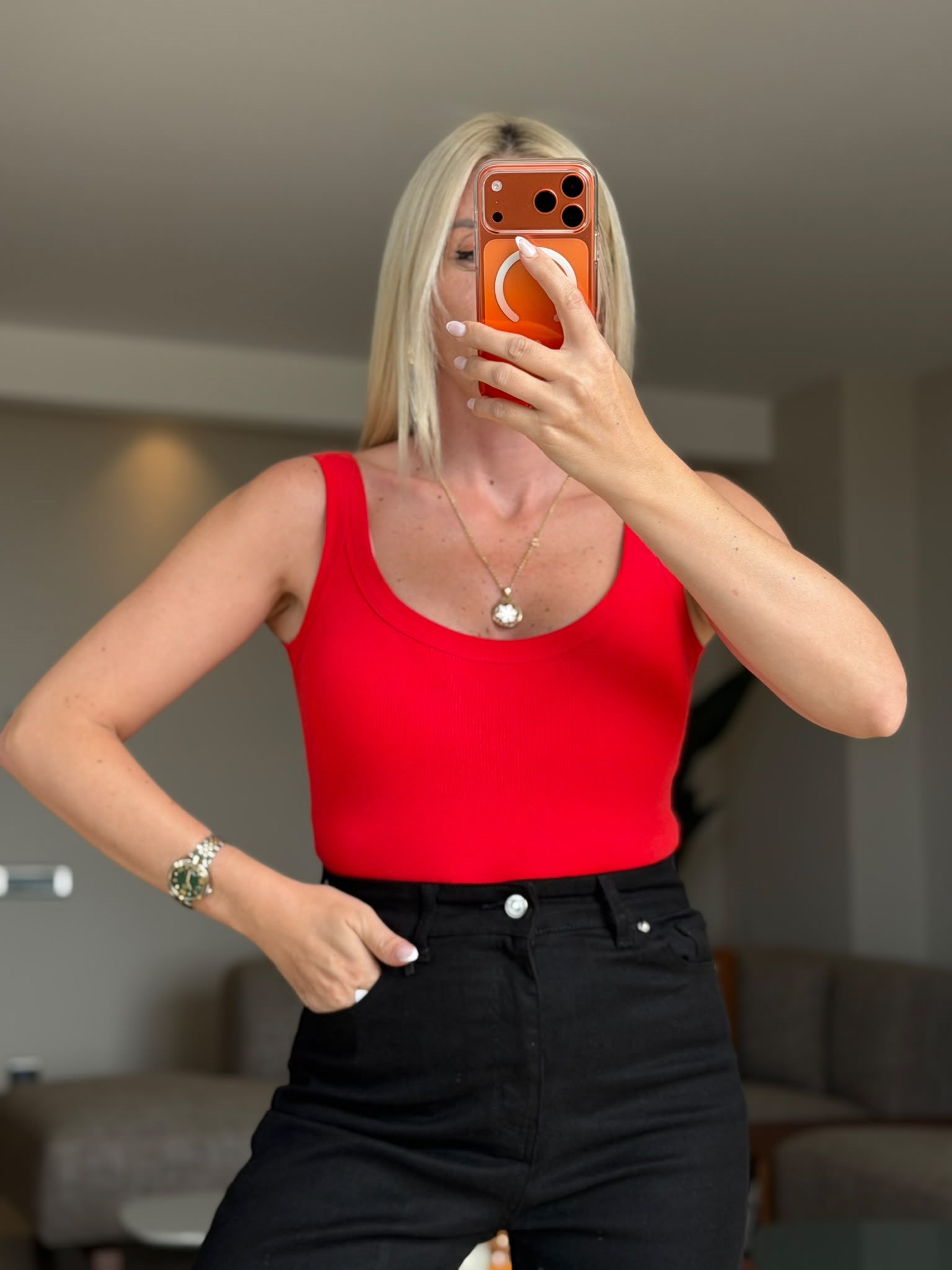 BELİC KIRMIZI BODYSUİT