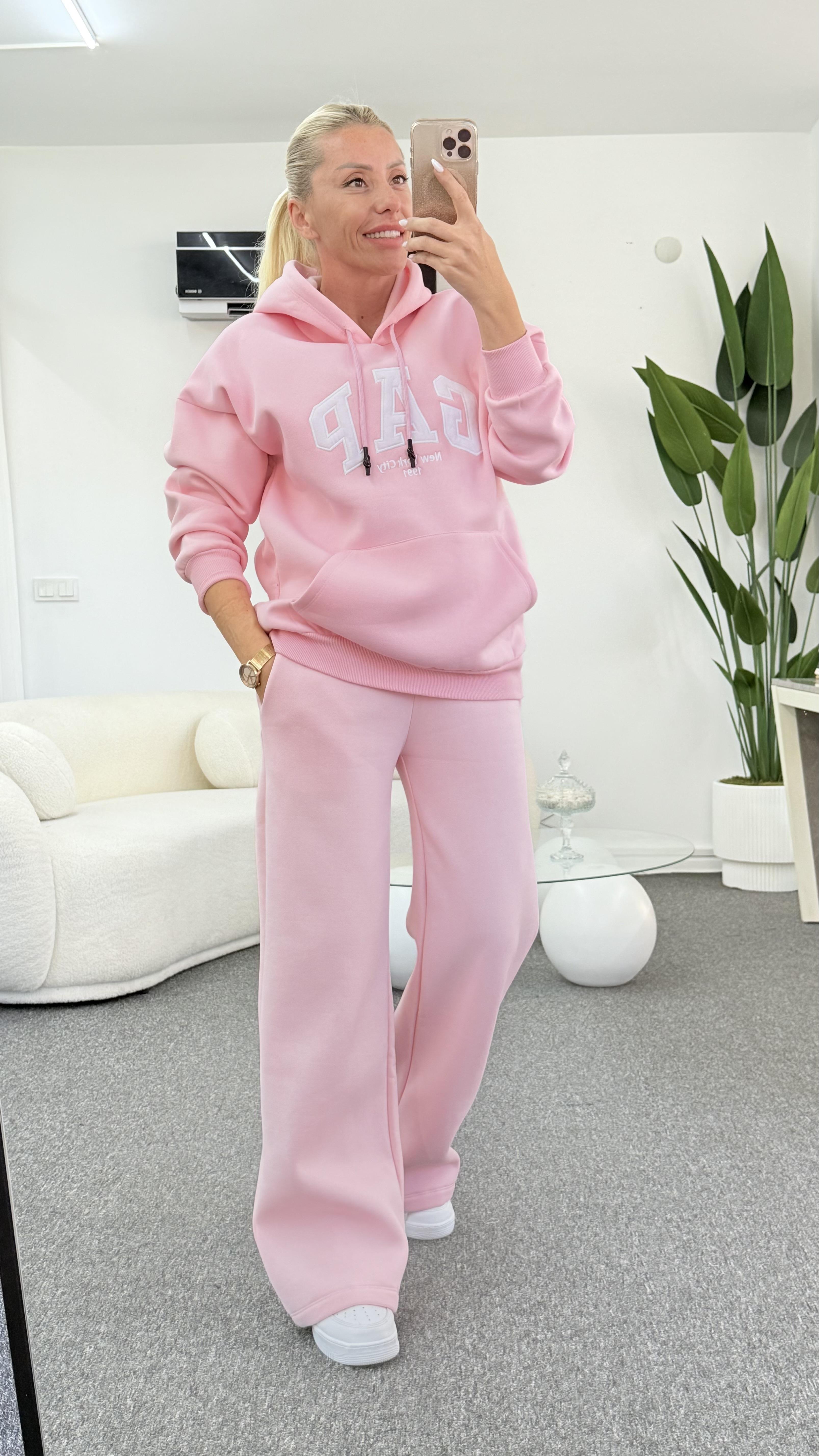 BİFTY PEMBE EŞOFMAN TAKIMI