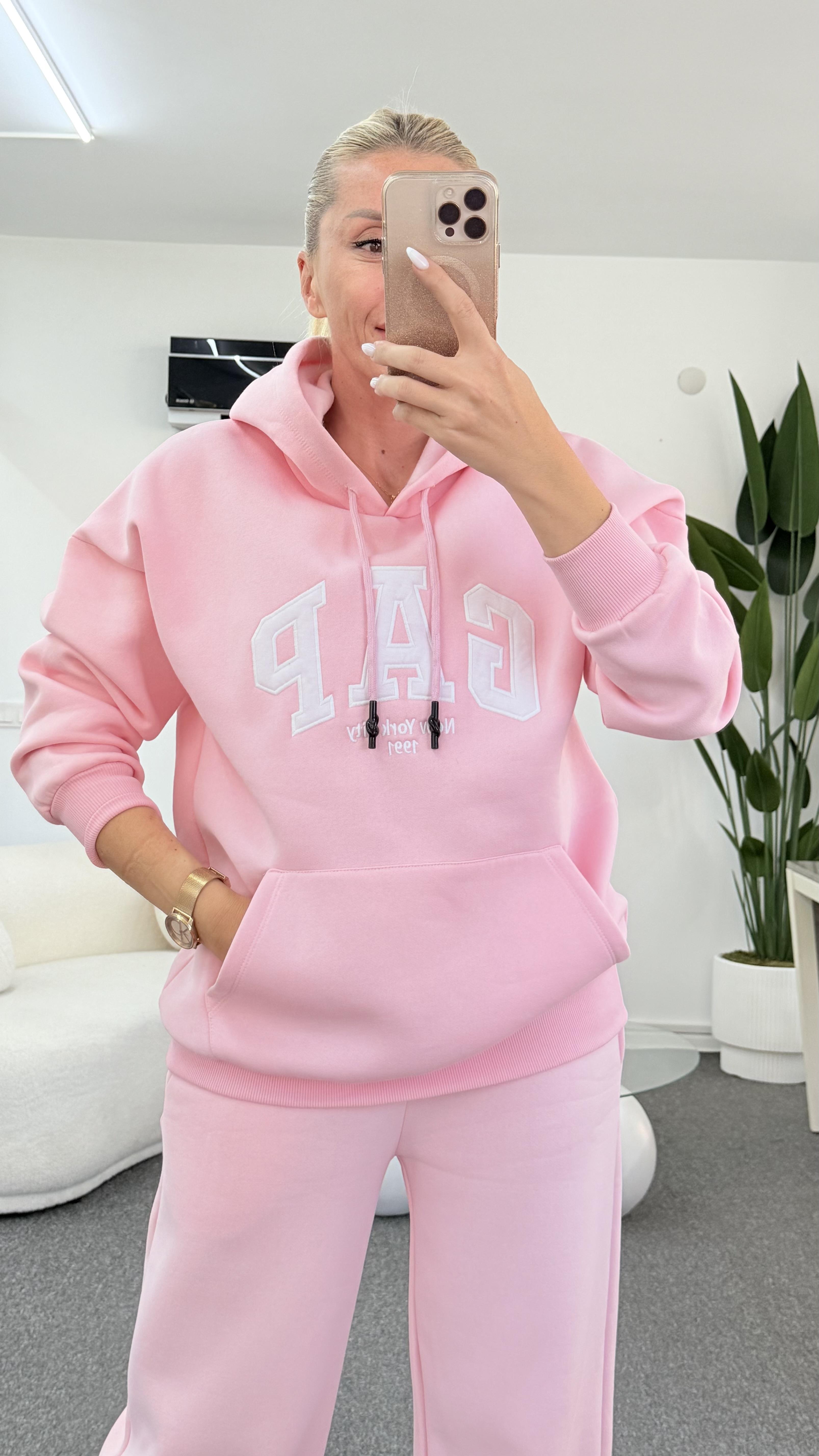BİFTY PEMBE SWEATSHIRT