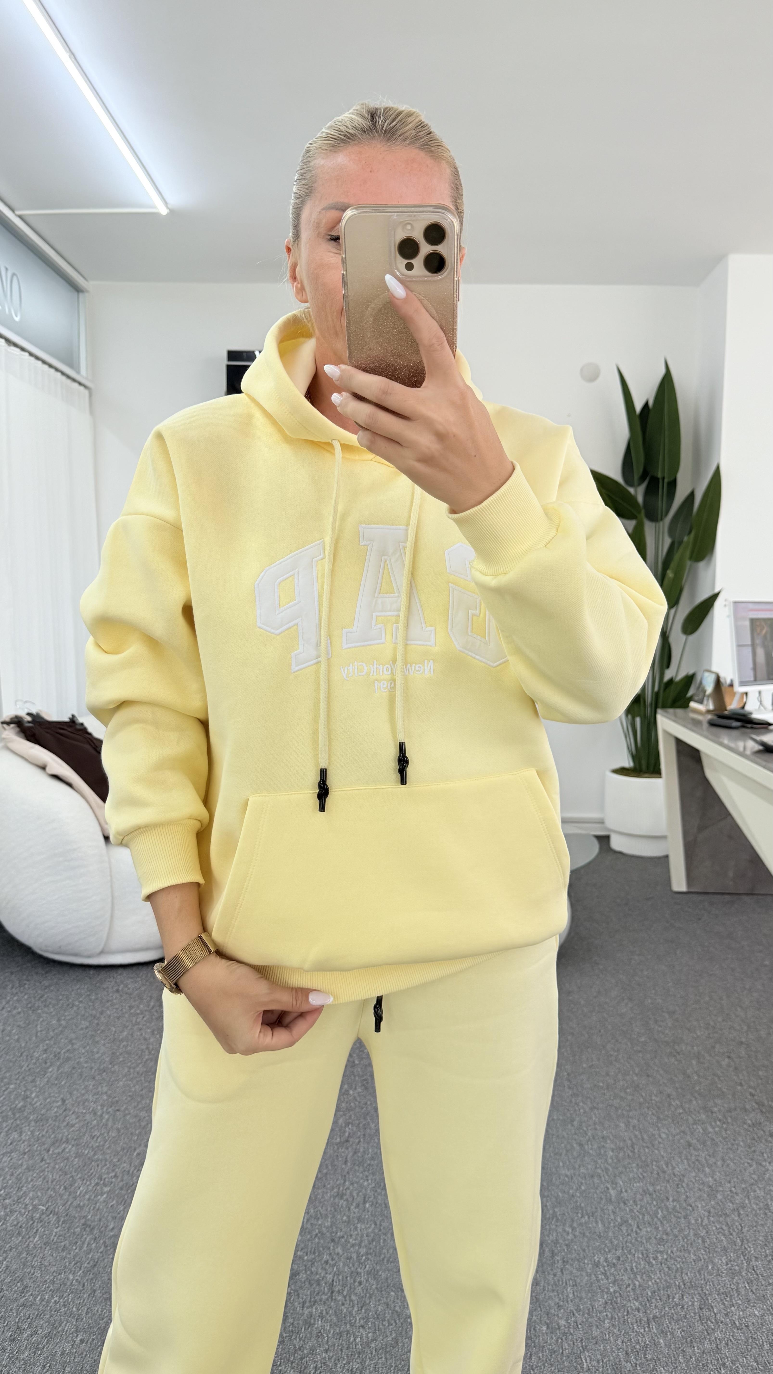 BİFTY SARI SWEATSHIRT