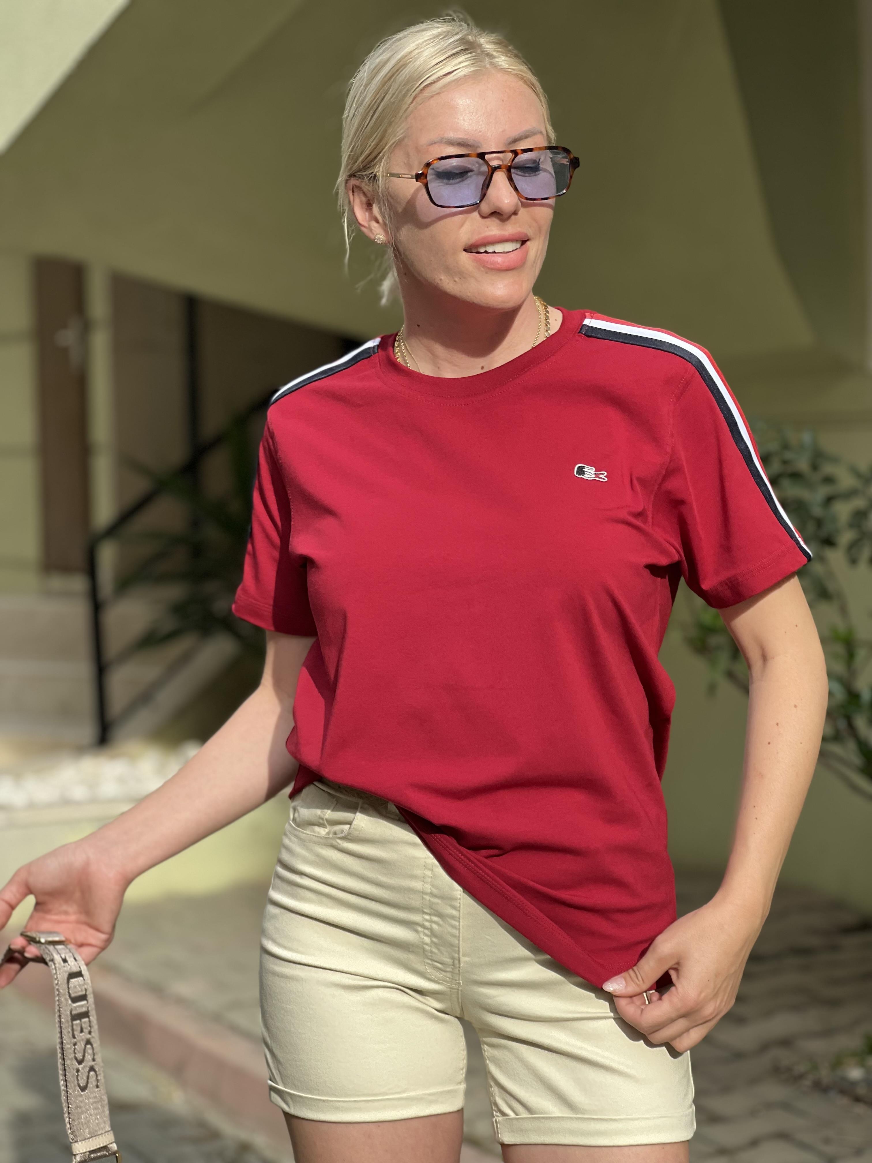 BORDO ORJ MARKA TSHRT 