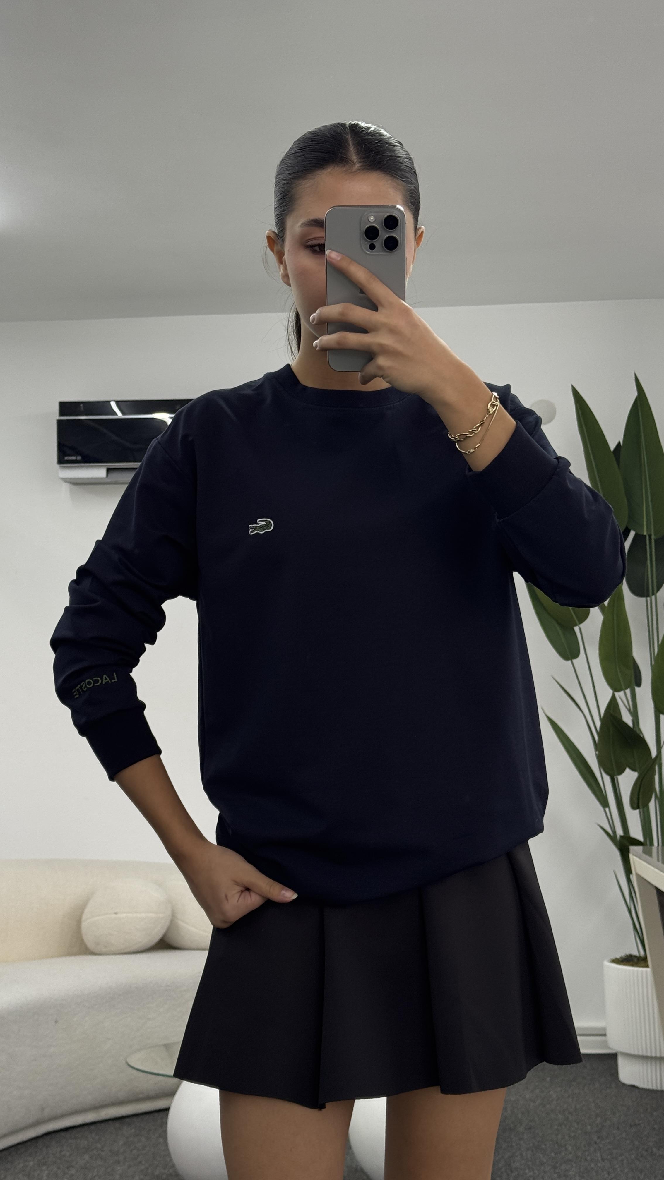 CARA LACİVERT SWEATSHIRT