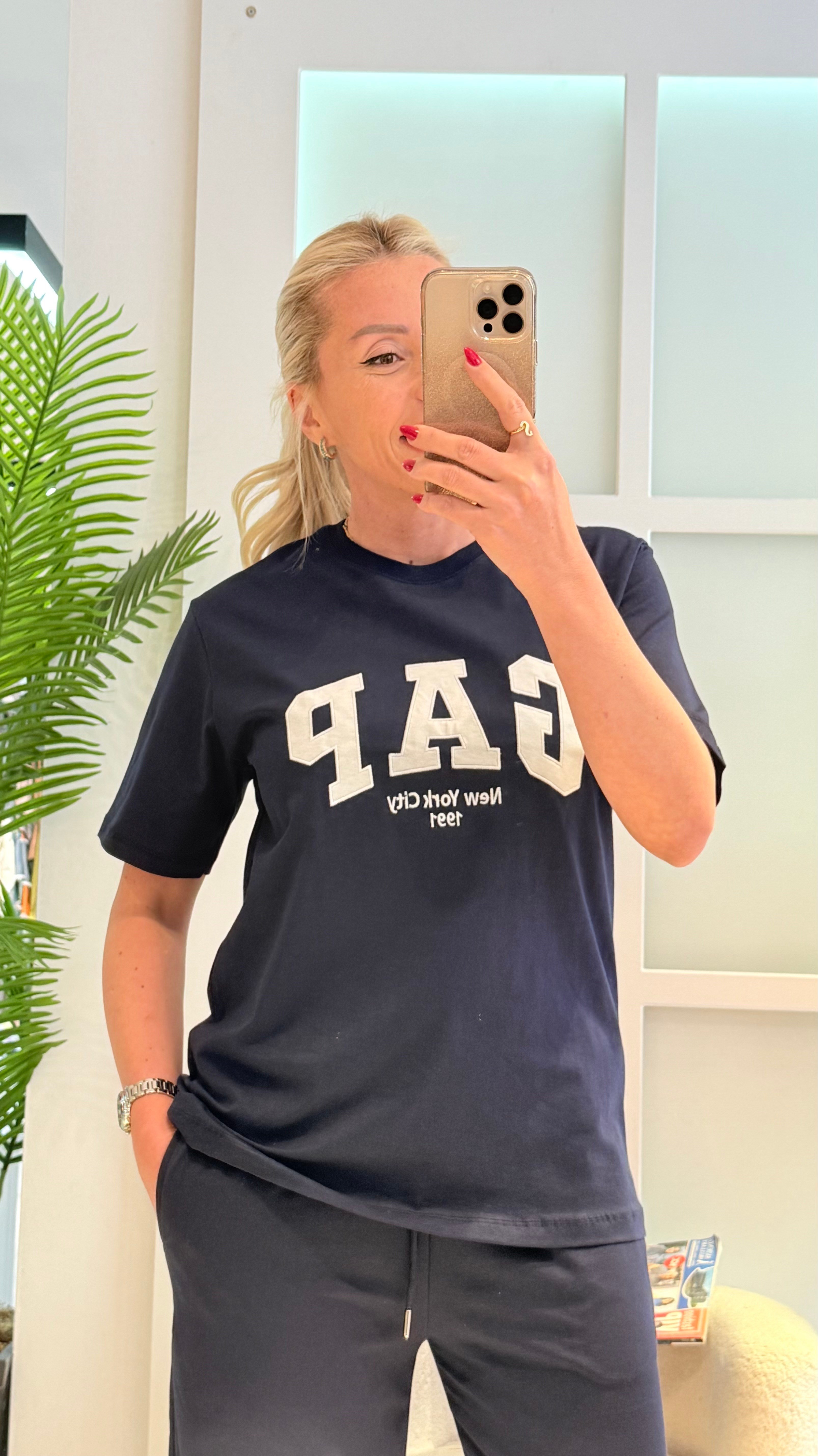 DESİRE LACİVERT TSHRT 