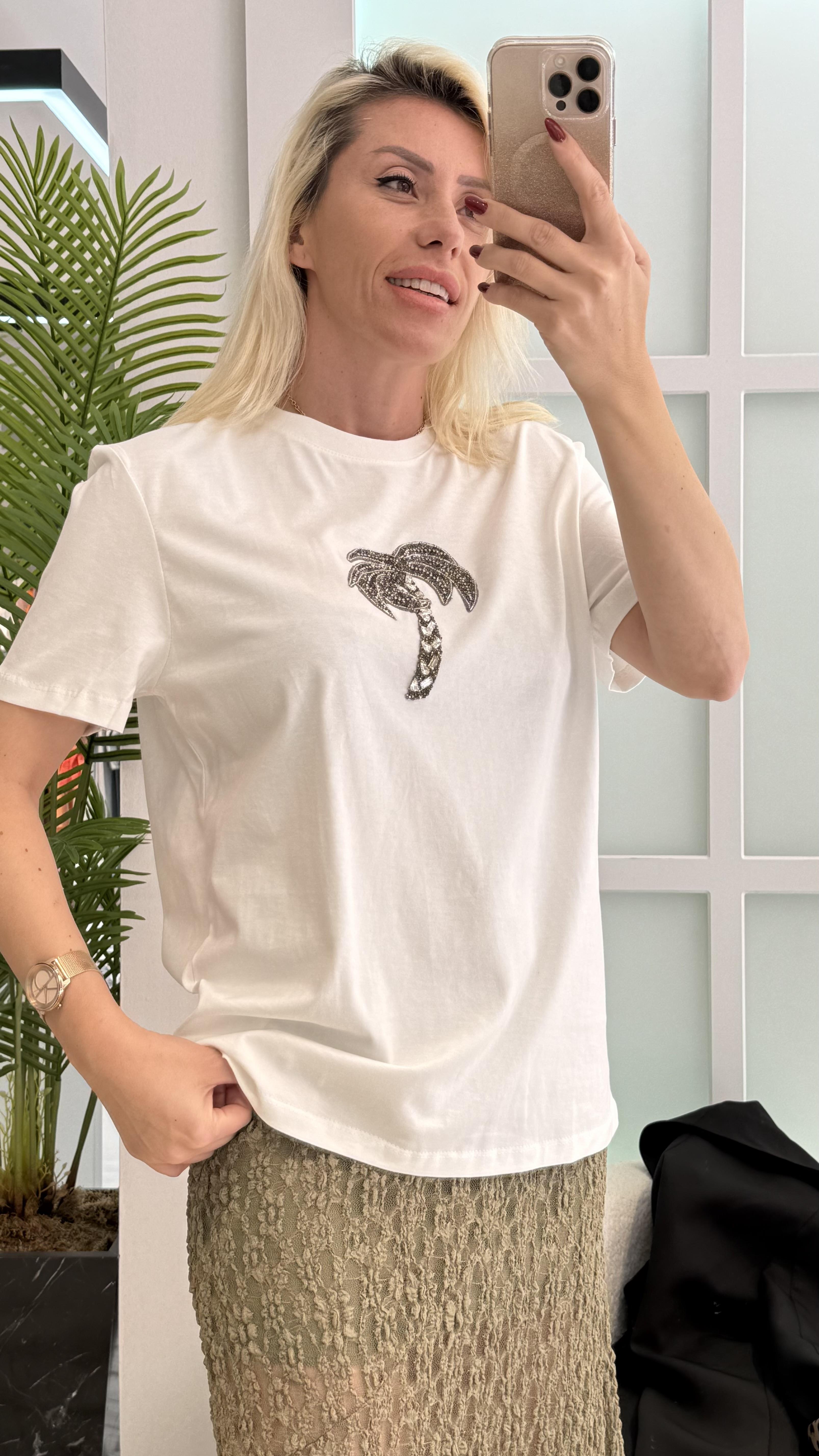 ELVİS BEYAZ TASARIM TSHIRT