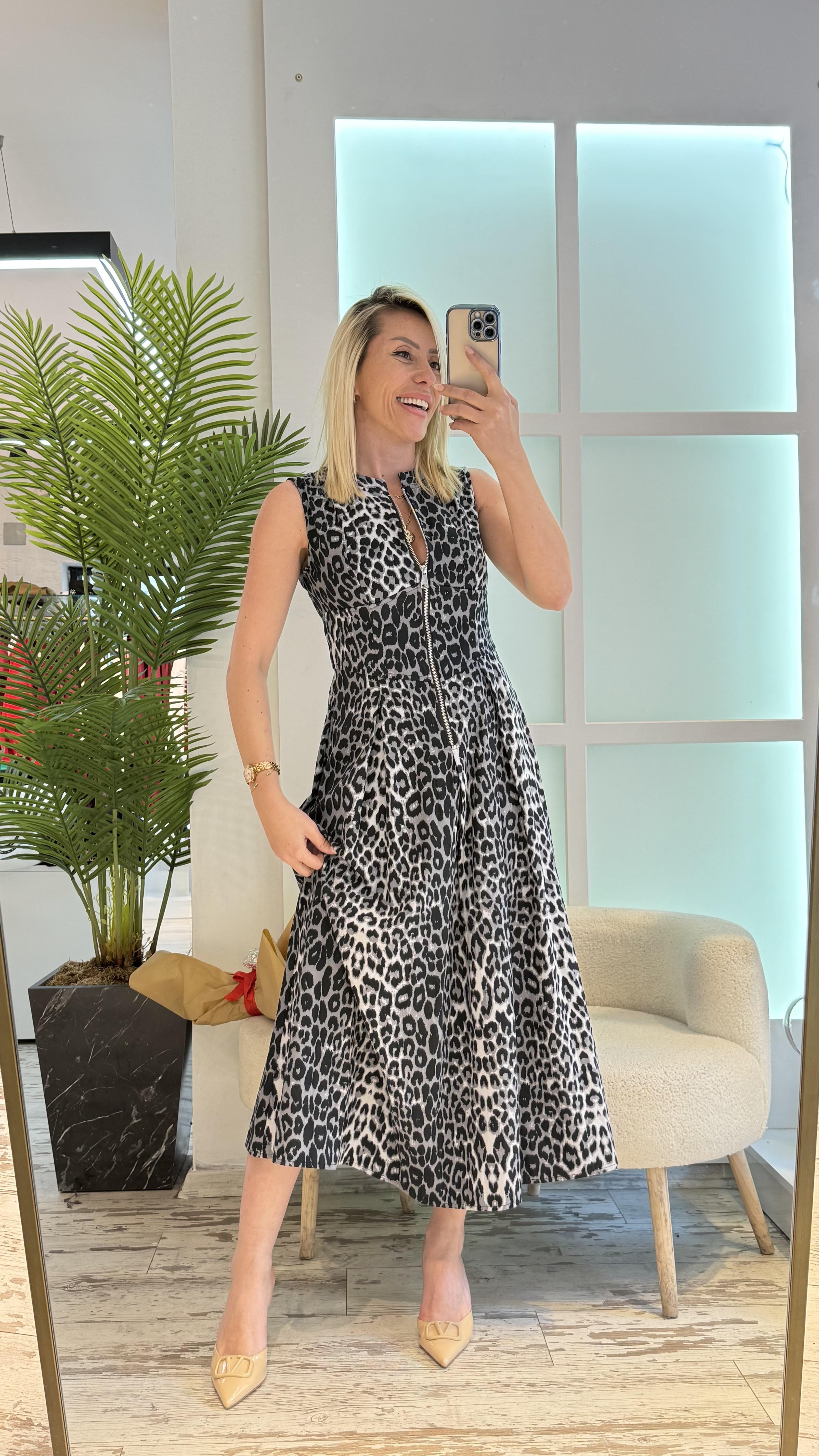 FOMAX LEOPAR ELBİSE