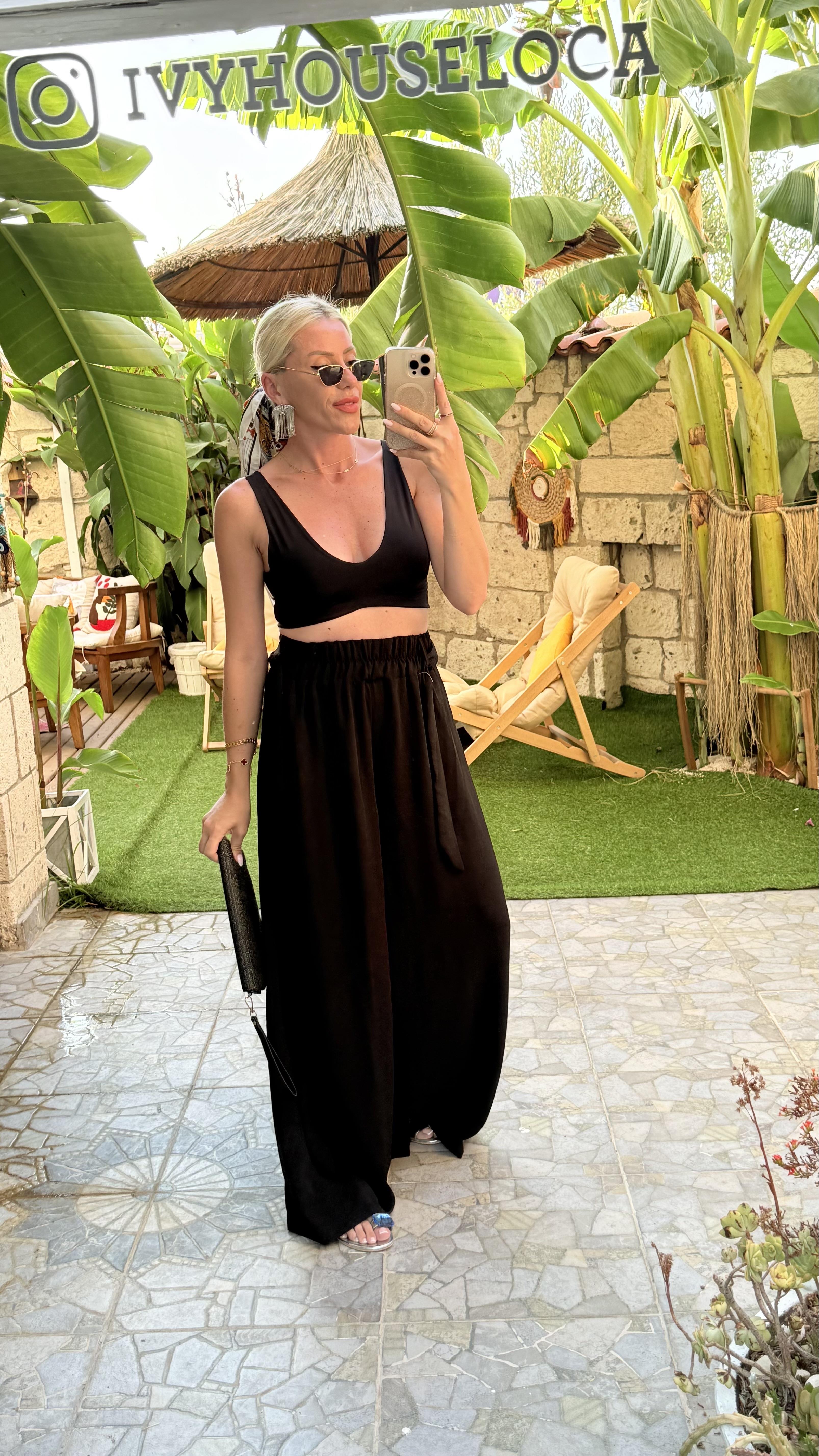 GİNA SİYAH EŞOFMAN 