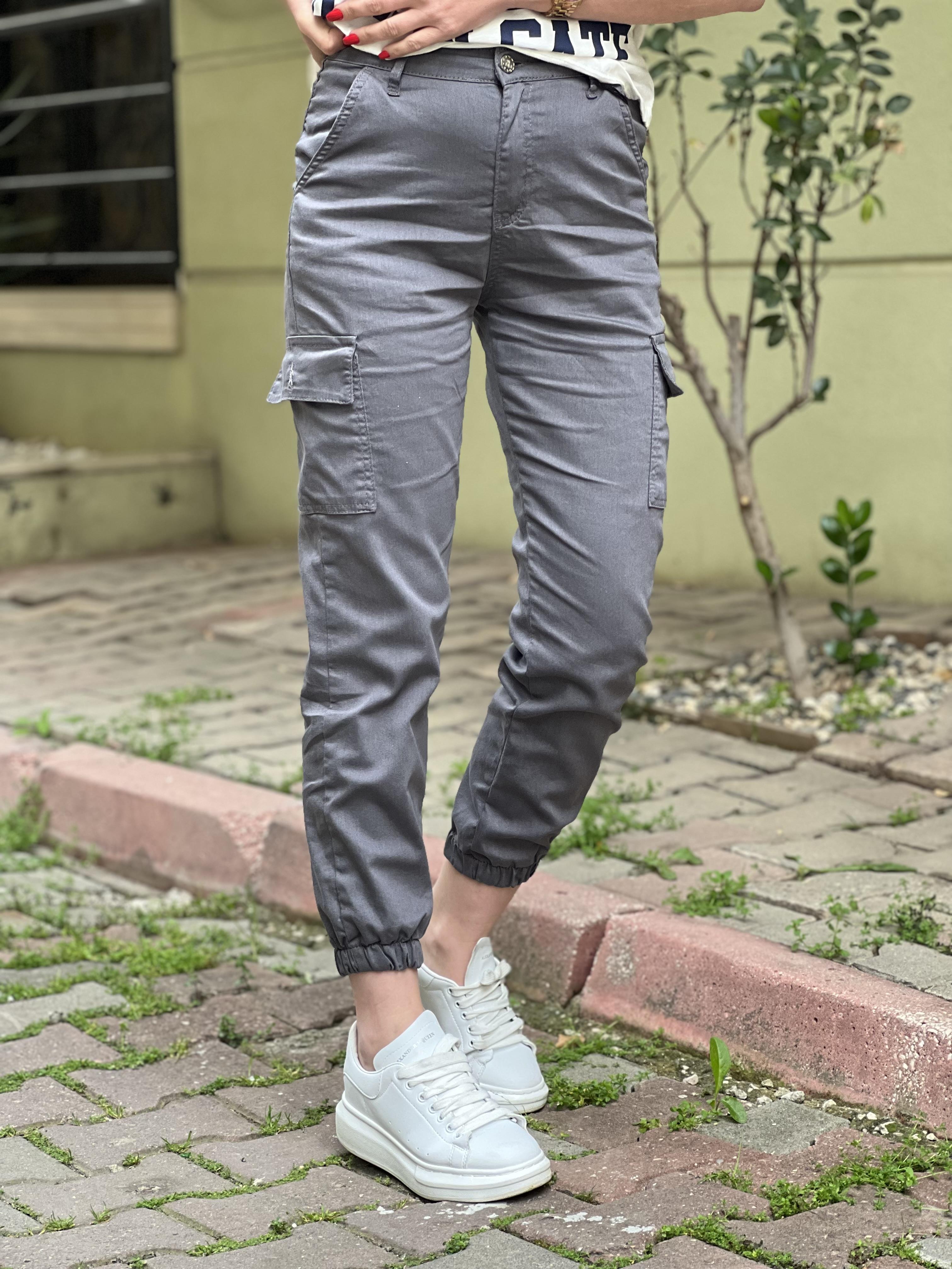 GRİ KARGO PANTOLON