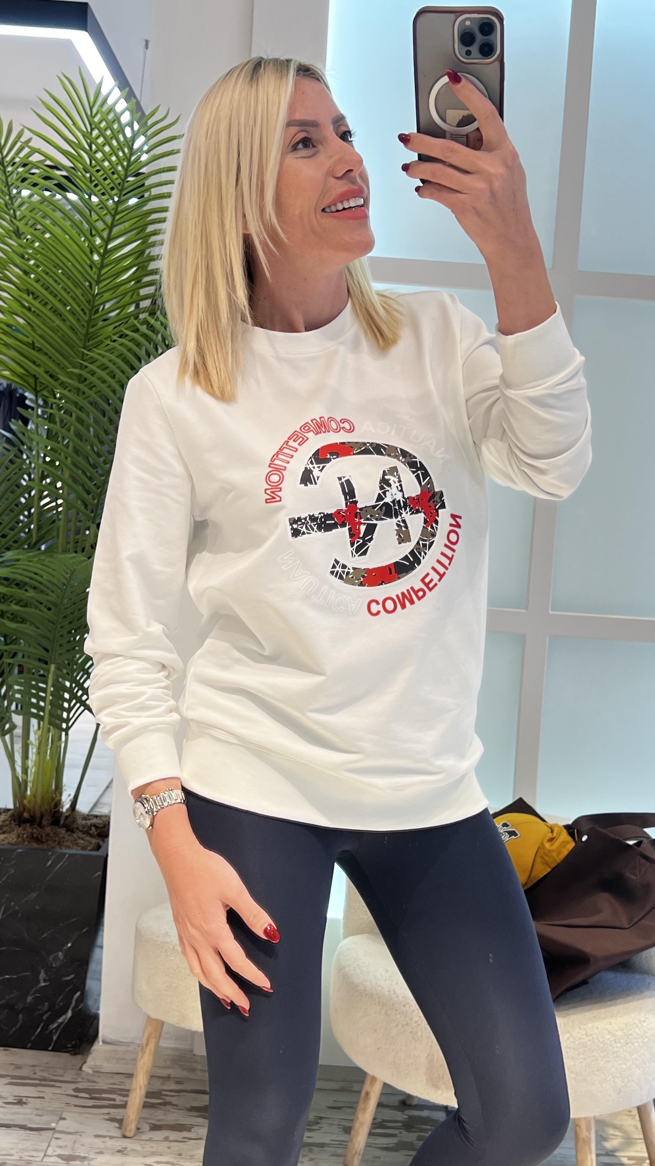 GUMBEL BEYAZ SWEATSHIRT