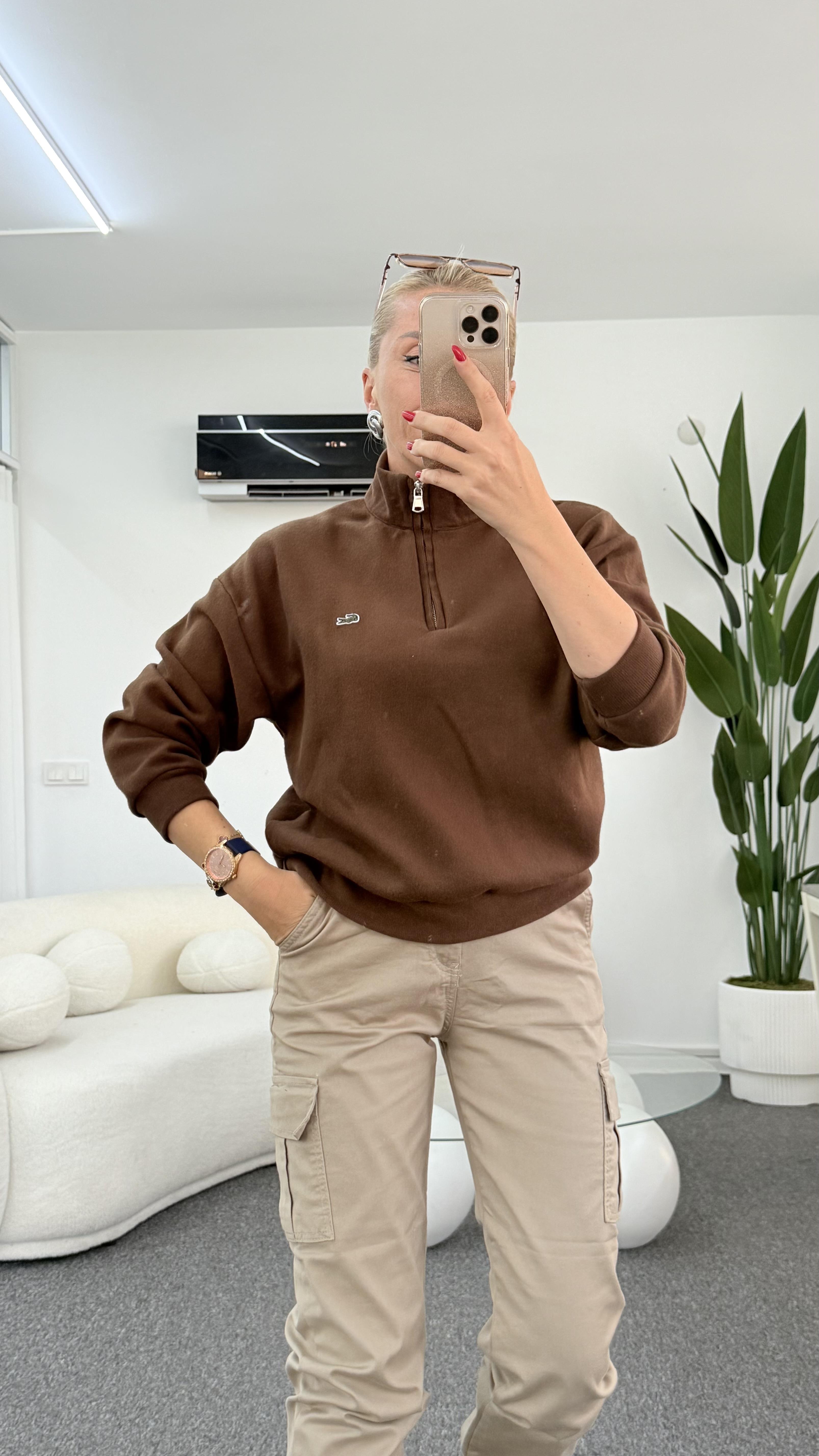 JAYLA KAHVERENGİ SWEATSHIRT