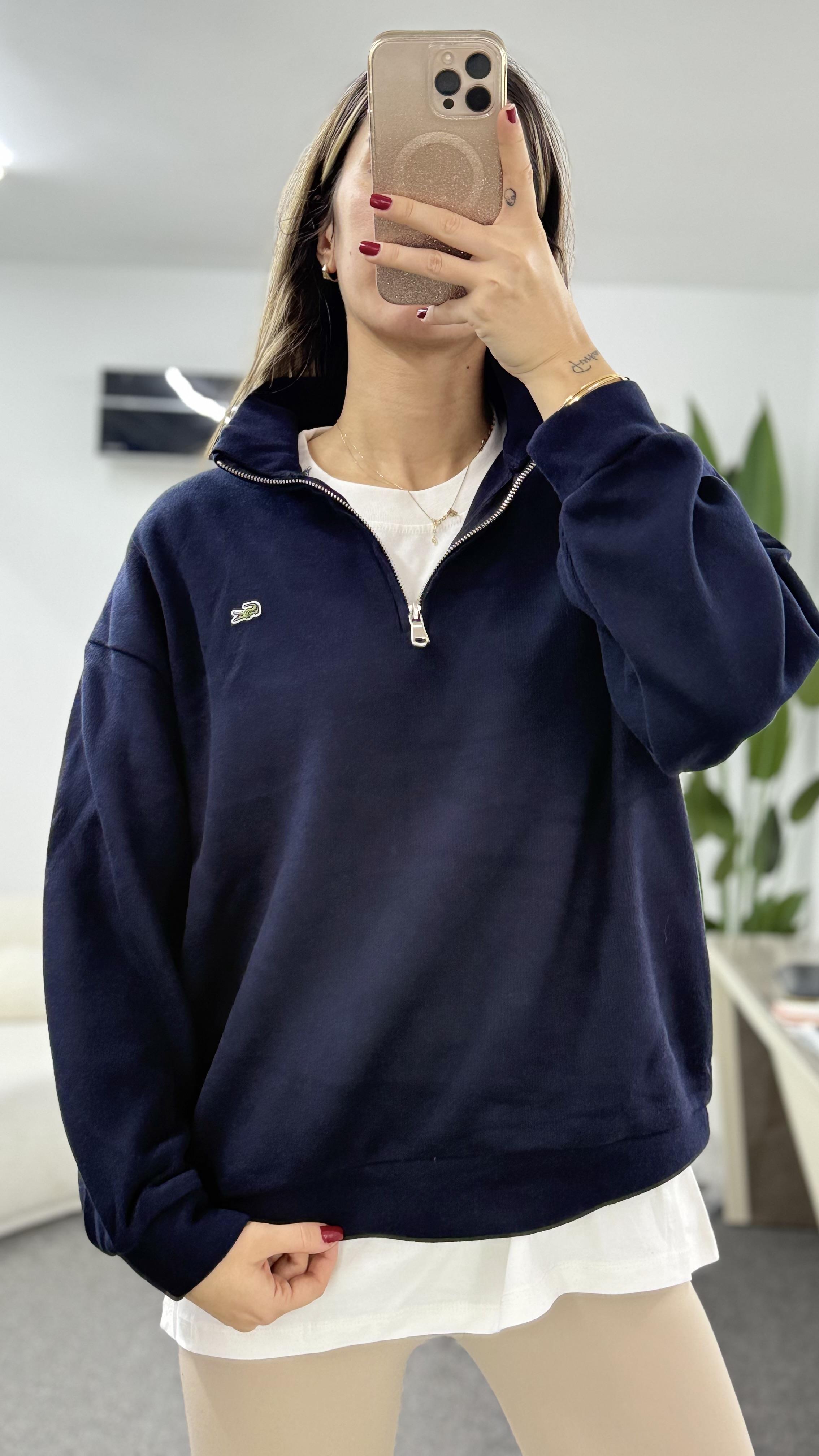 JAYLA LACİVERT SWEATSHIRT 