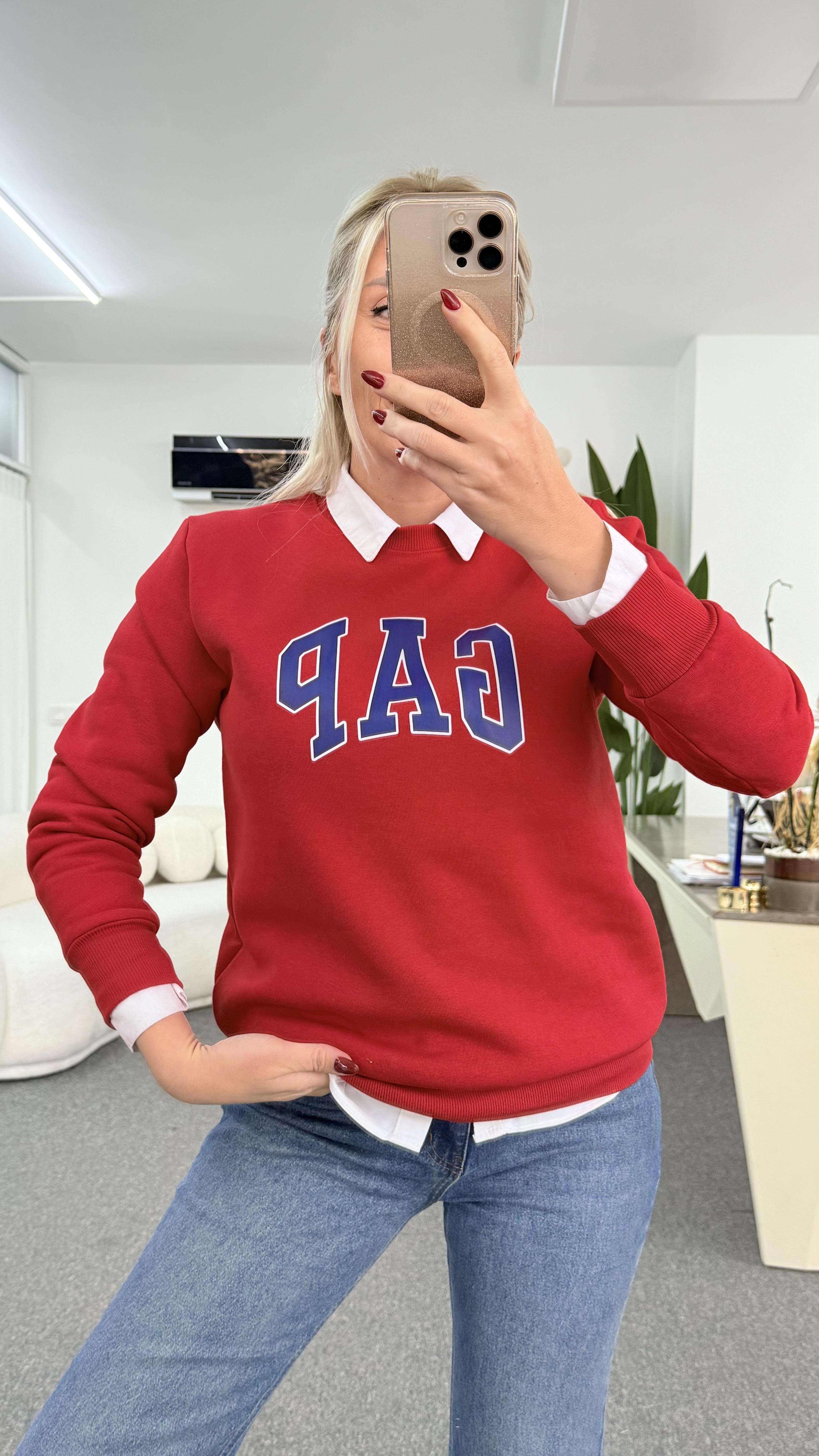 LOLE KIRMIZI SWATSHIRT