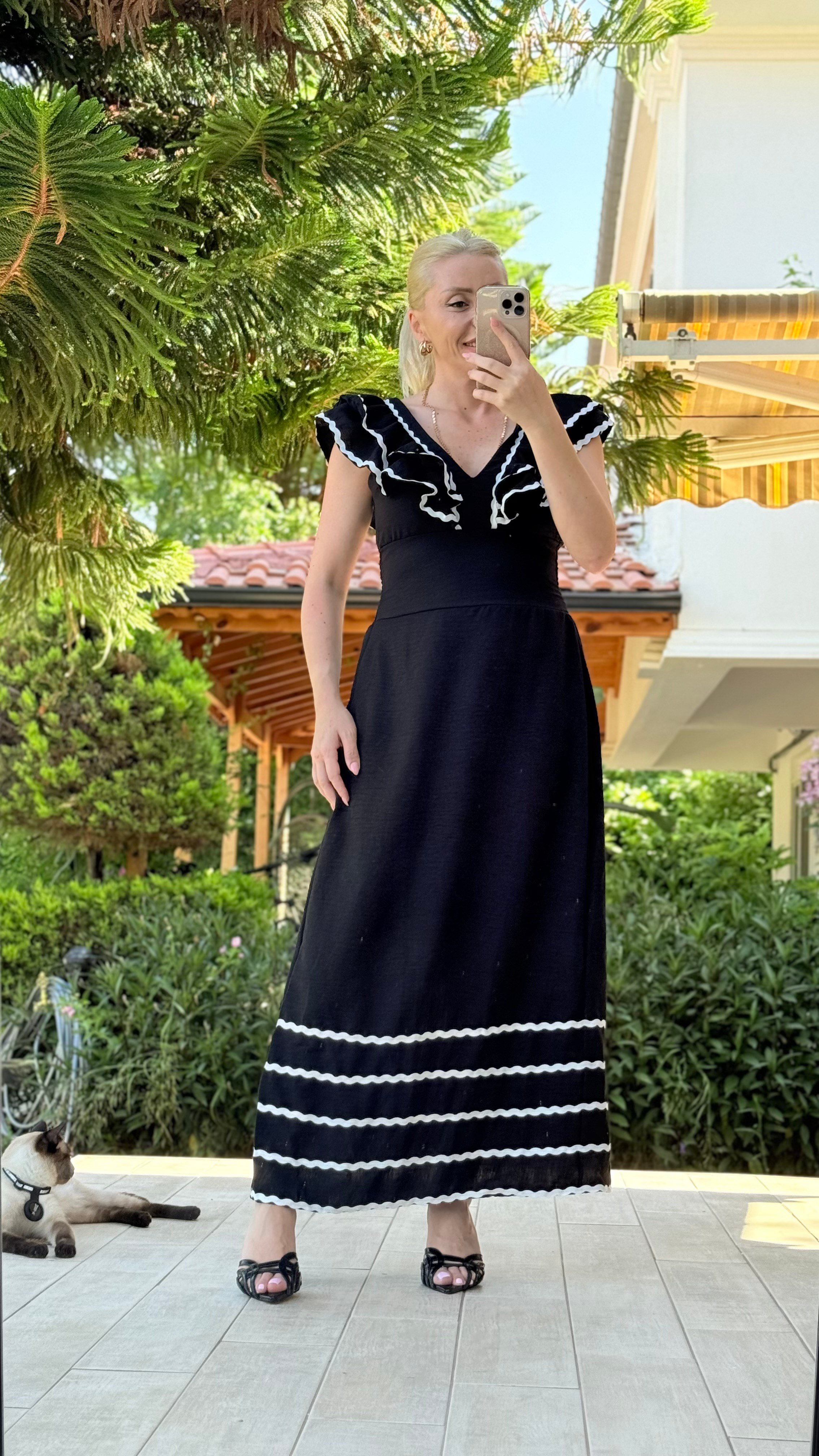 LUTHER SİYAH ELBİSE