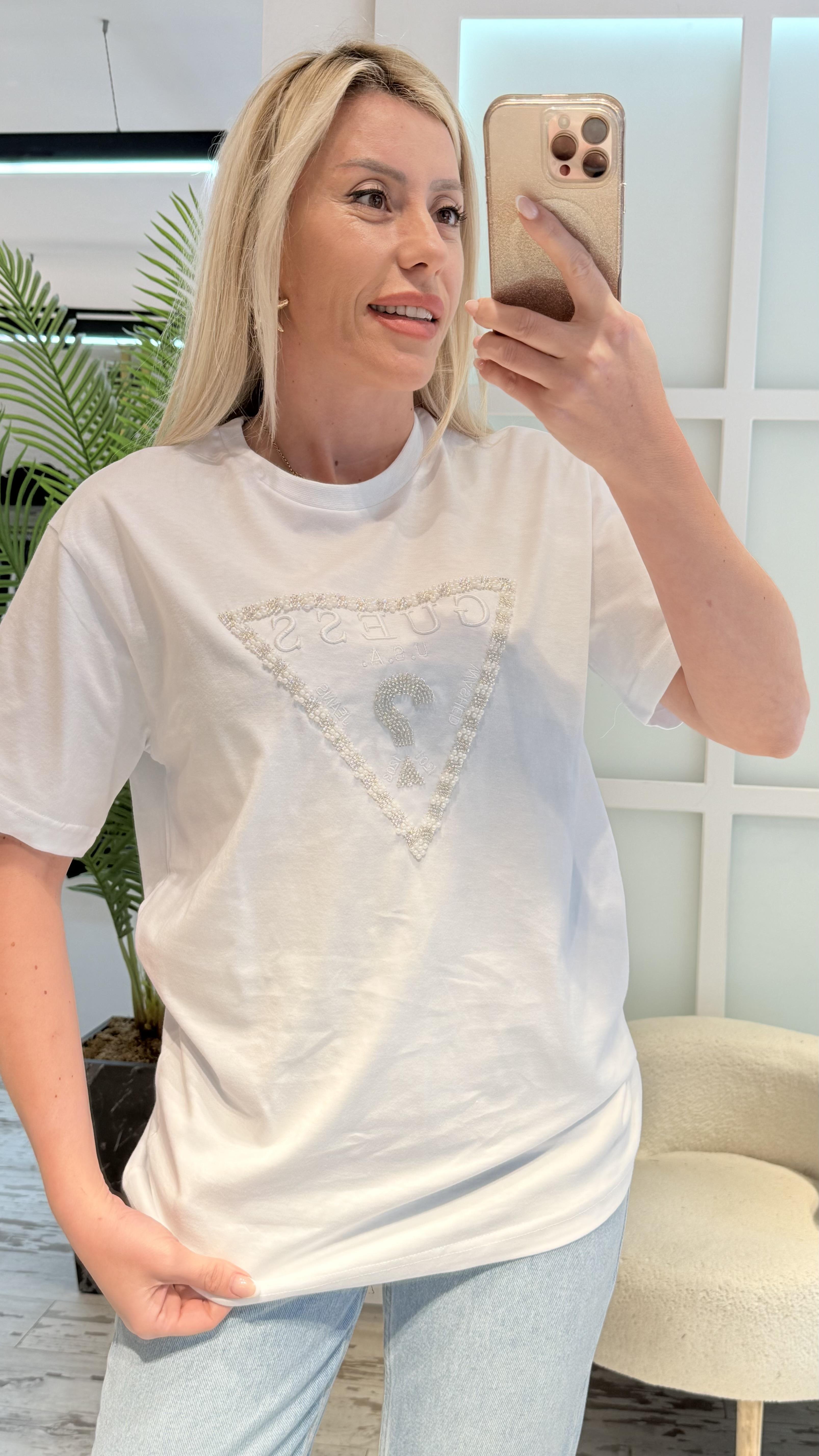 MİLA BEYAZ TİŞÖRT