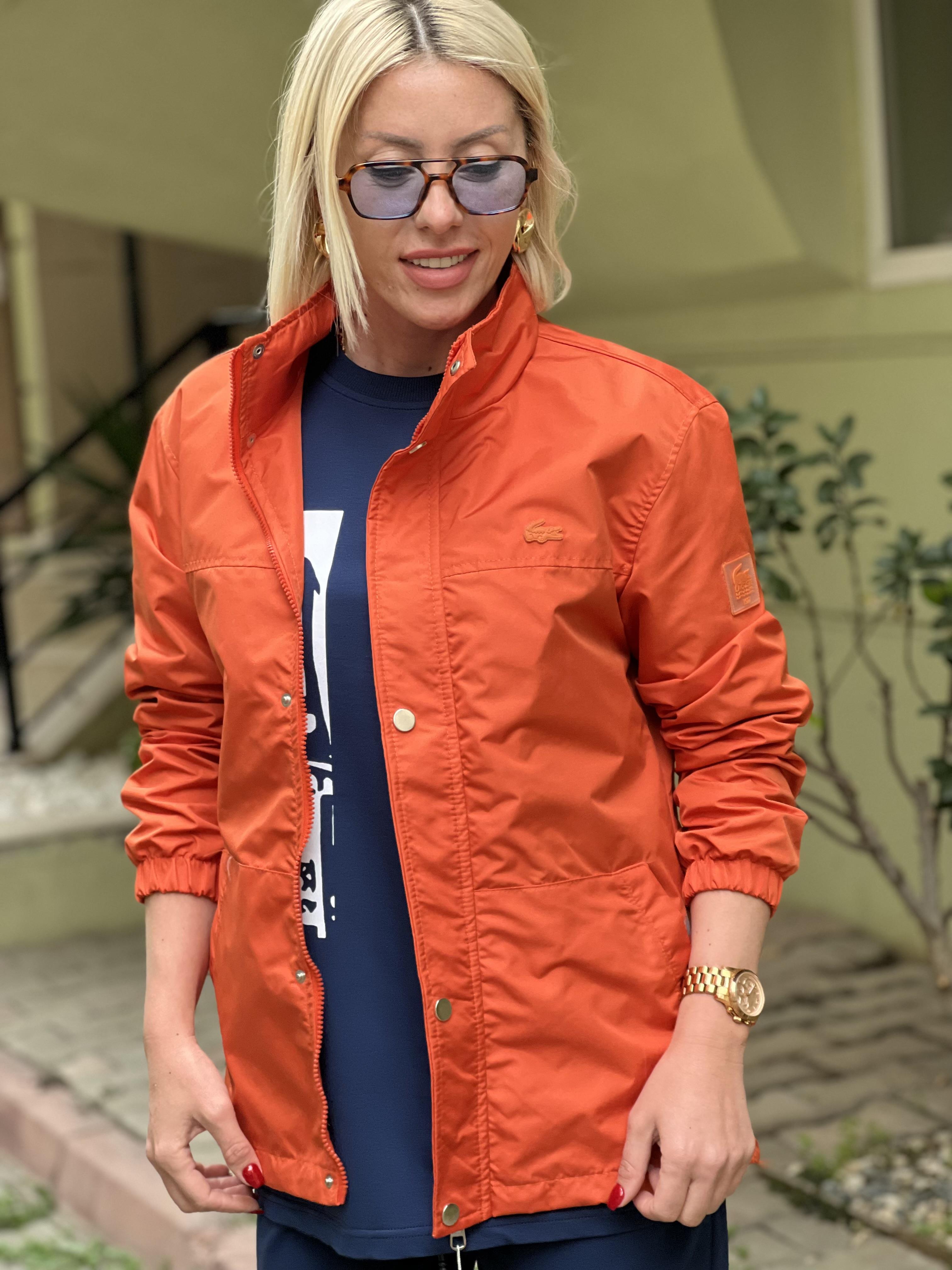 NEON TURUNCU YAĞMURLUK