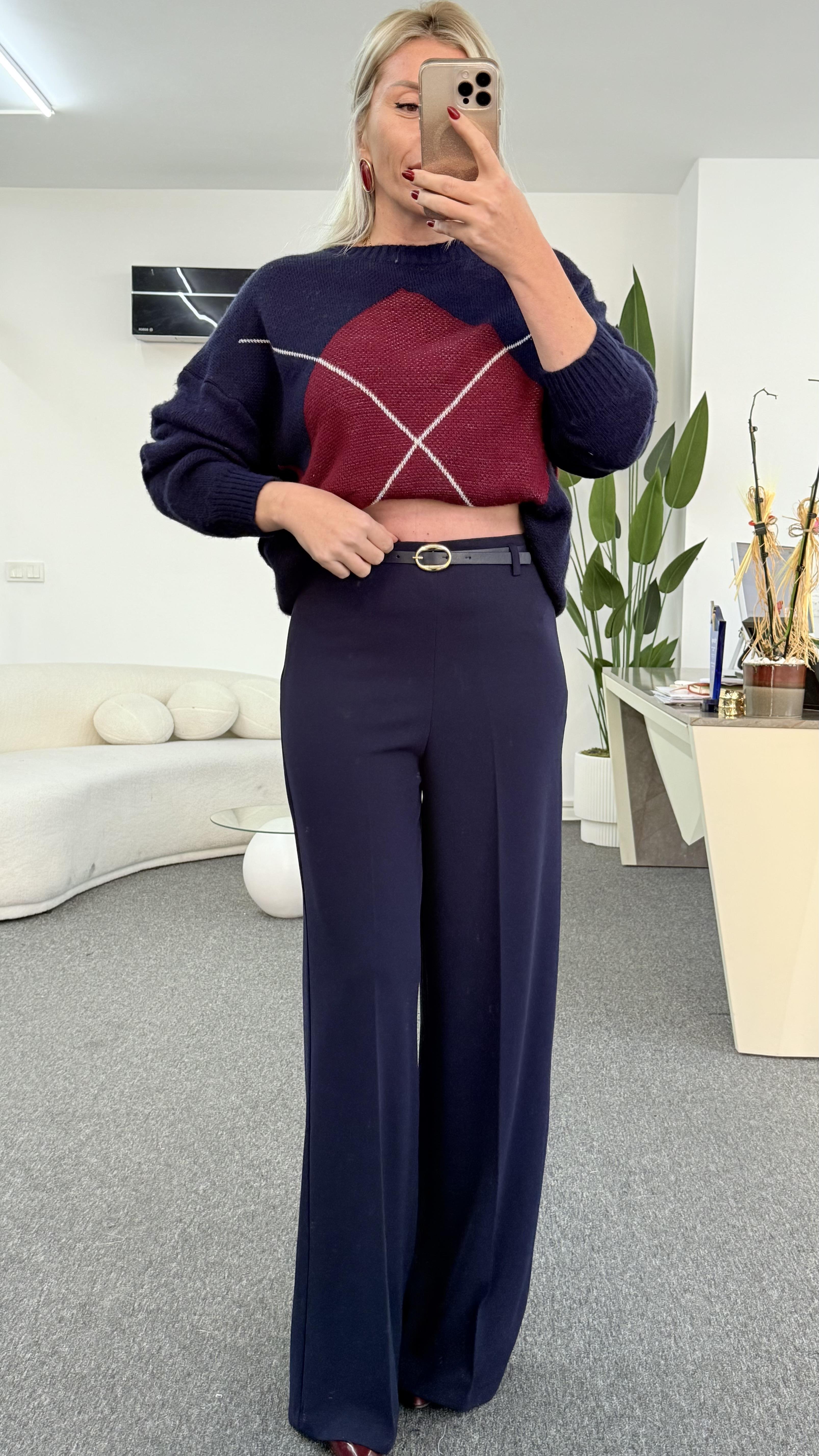 NİGEL LACİVERT PANTALON