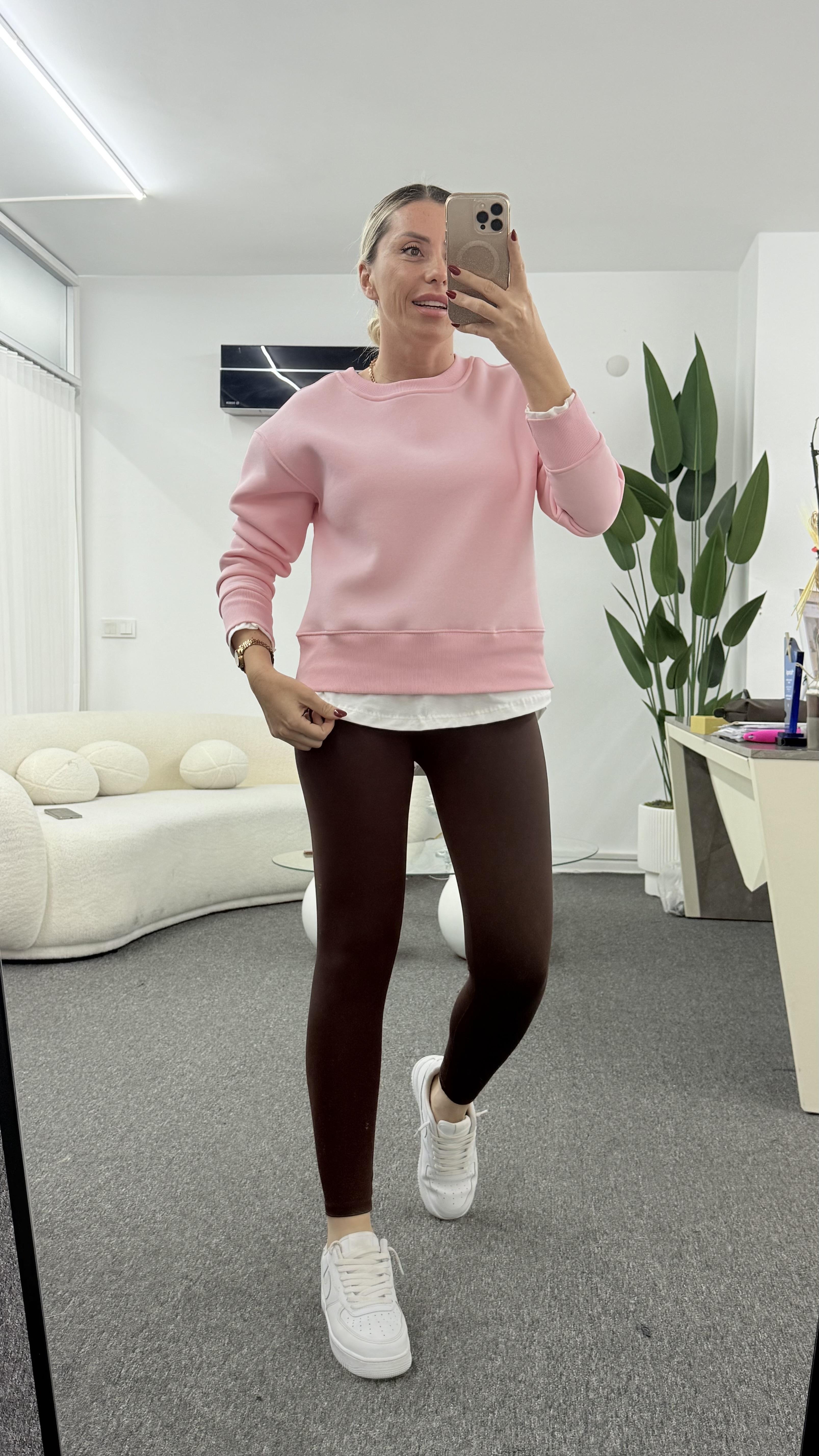 NOAH PEMBE SWEATSHIRT