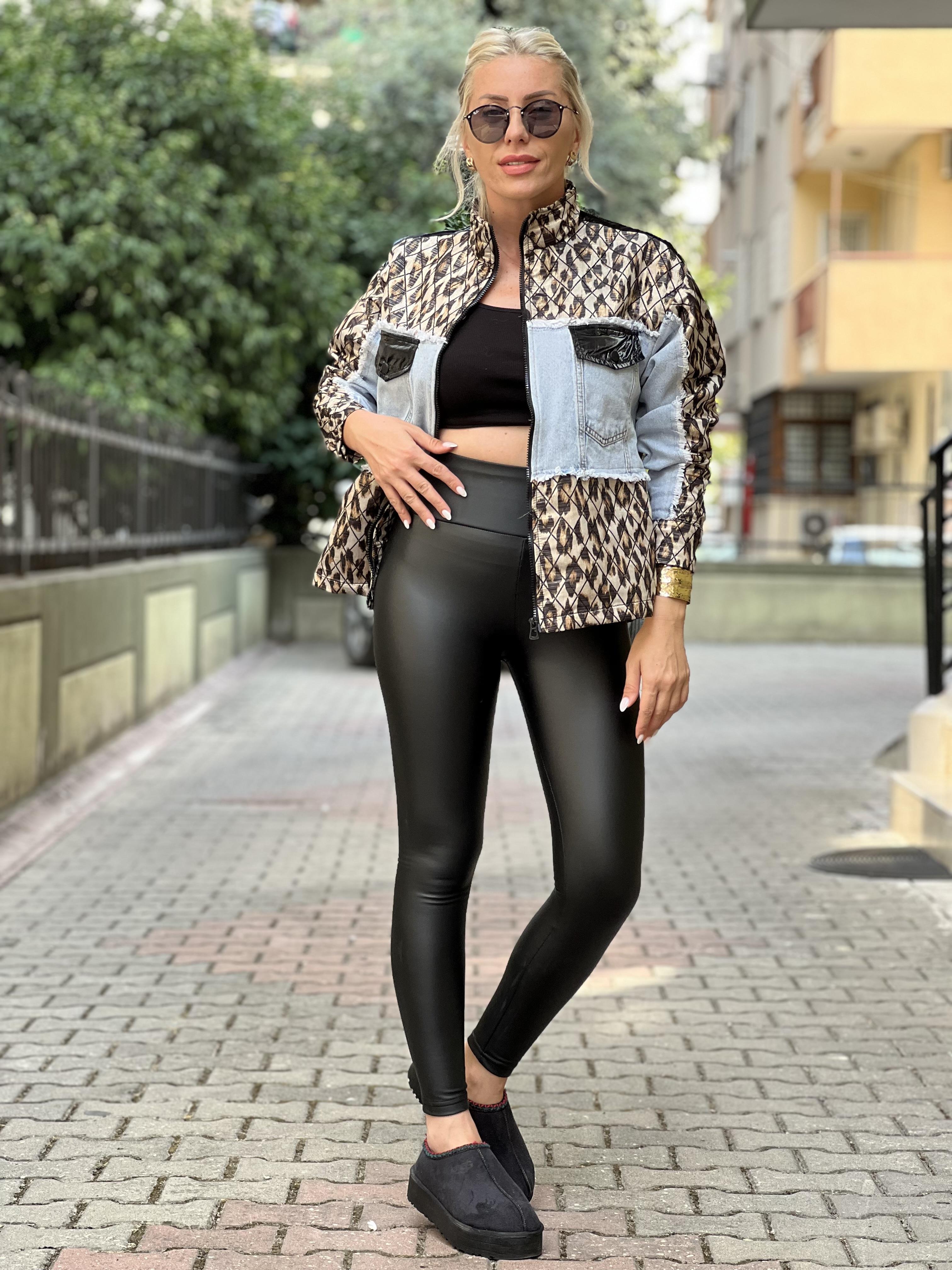 OLD SİYAH DERİ TAYT