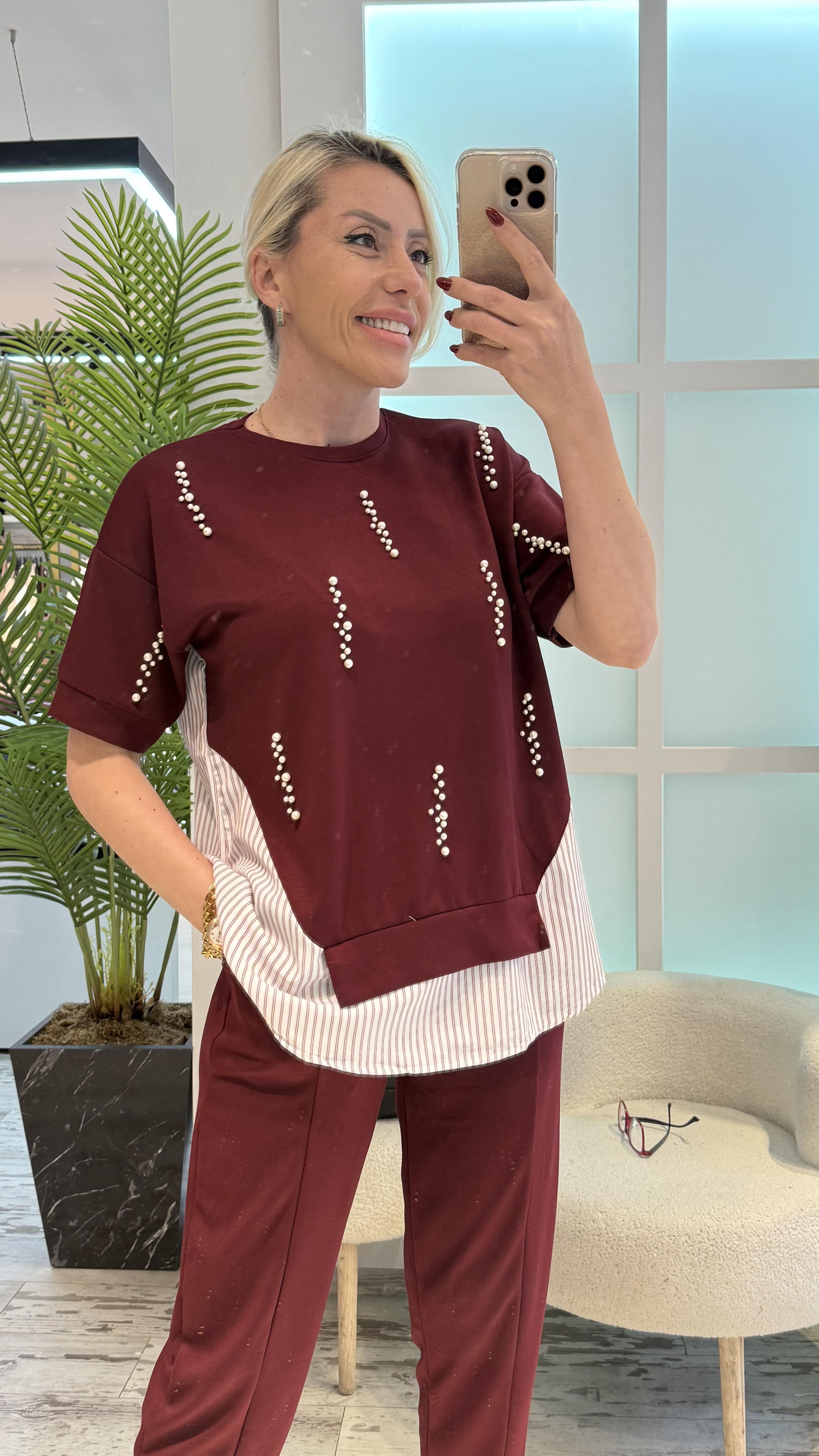 ONSRA BORDO İNCİLİ TAKIM